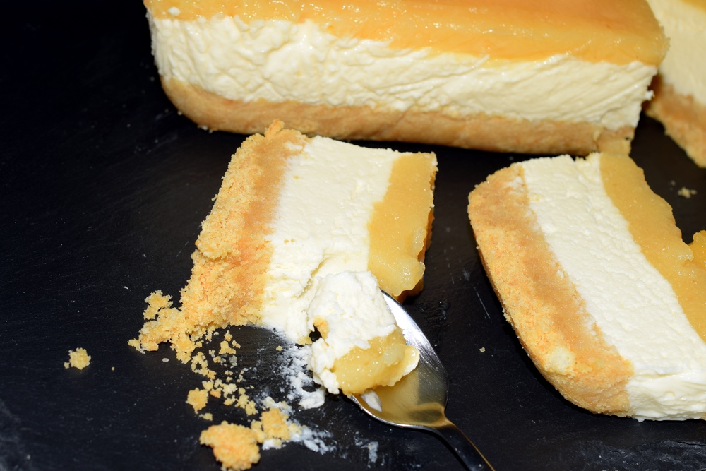 Cheesecake cu jeleu de gutui