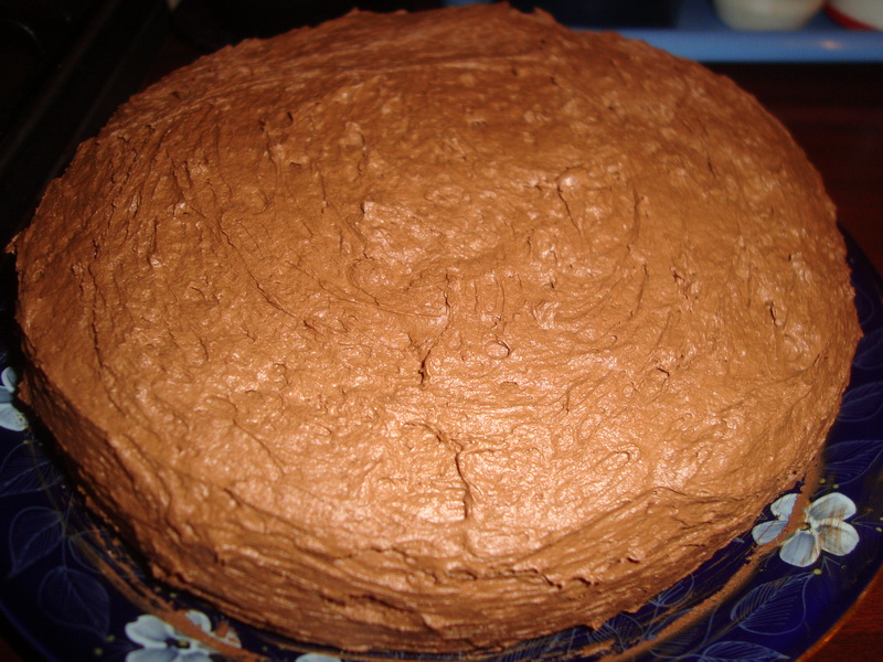 Tort cu mousse de ciocolata