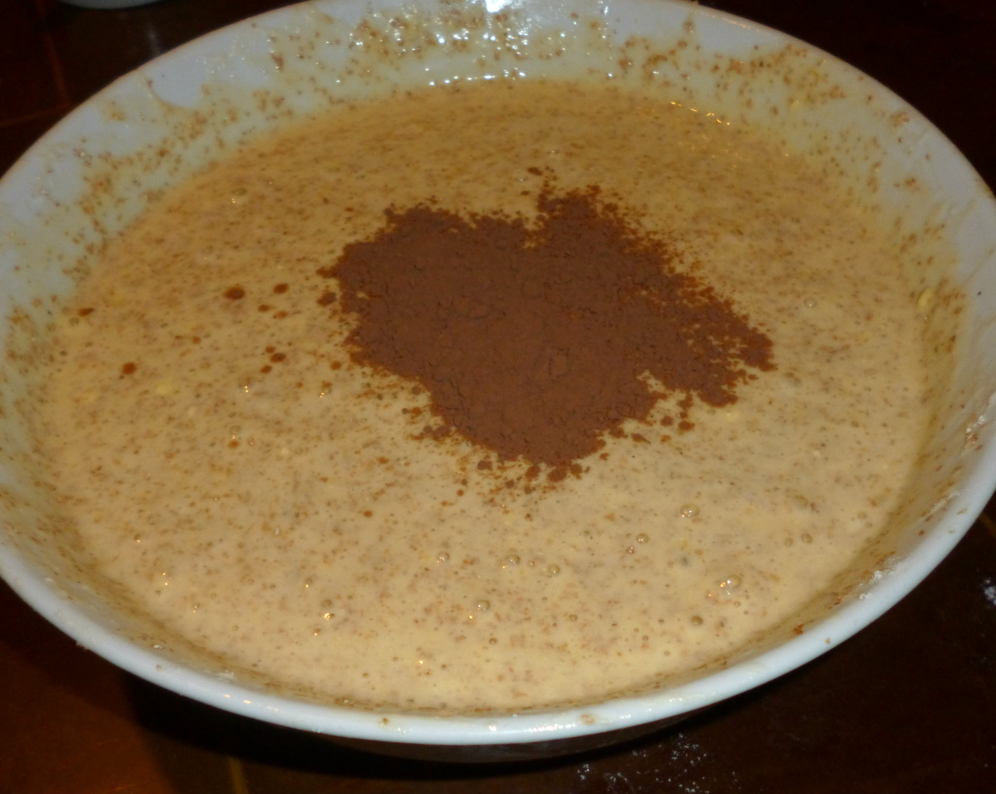 Tort cu crema de ness si piersici