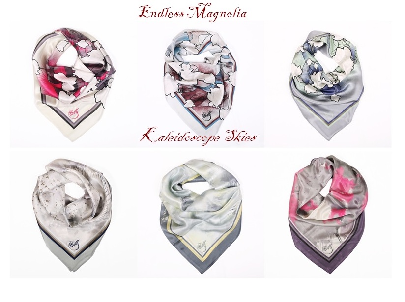 Snowflakes by Magnolia Scarves