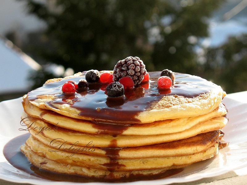 Pancakes(clatite americane) by Jamie Oliver