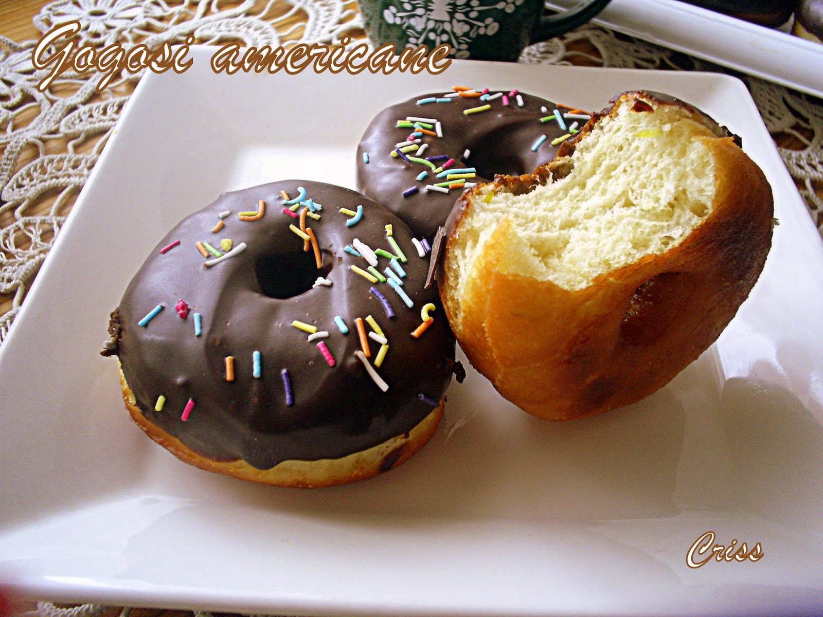 Gogosi americane - Donuts