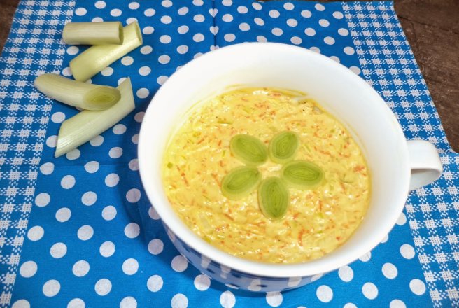 Salata de praz si morcov, cu maioneza