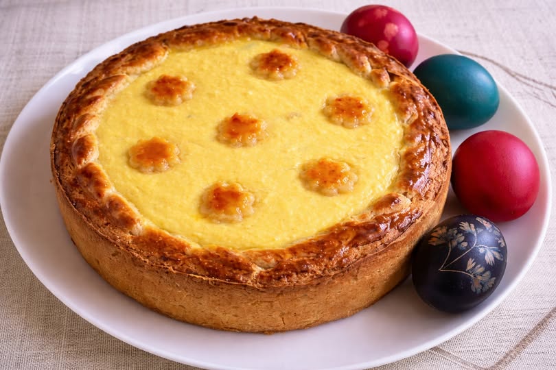 Pasca cu branza dulce