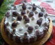 Tort cu crema de vanilie si ciocolata alba-2