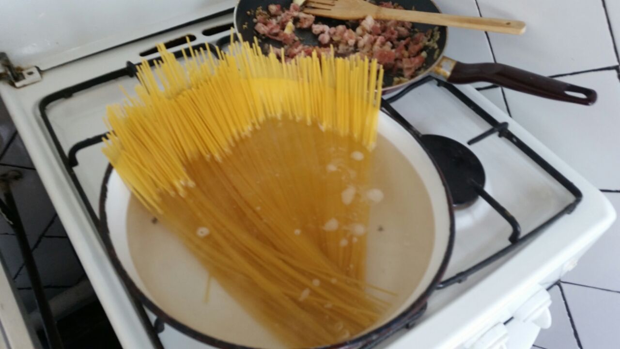 Paste carbonara