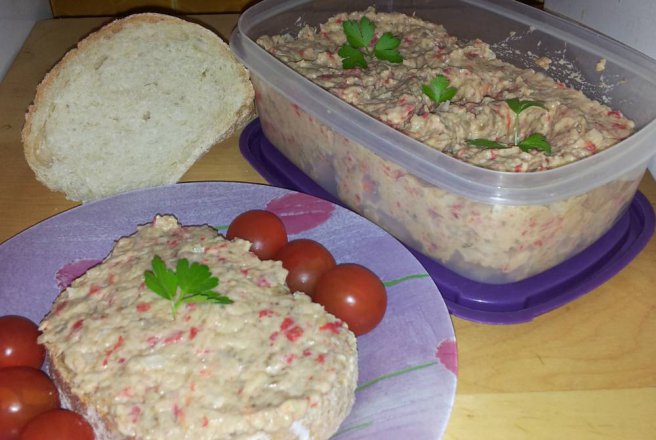 Salata de vinete si ardei copt