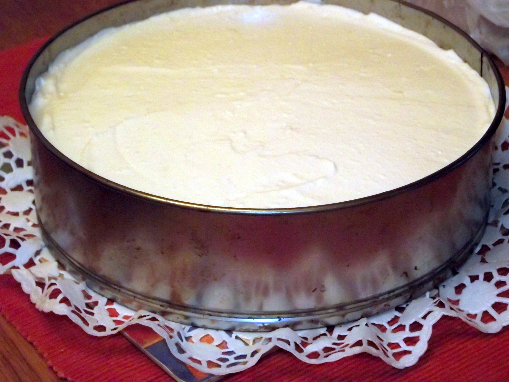 desert cheesecake simplu, cu lamaie ( fara coacere )