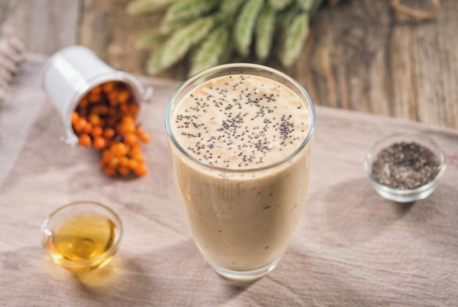 Healthy Smoothie cu Catina si seminte Chia