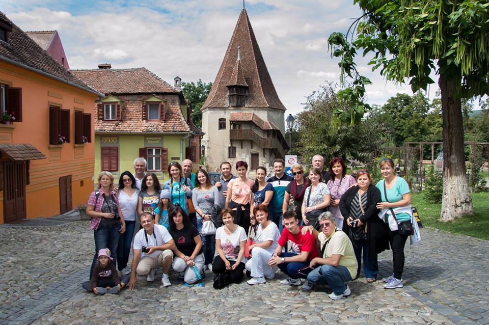 La Sighisoara, cu bucatarasi dragalasi