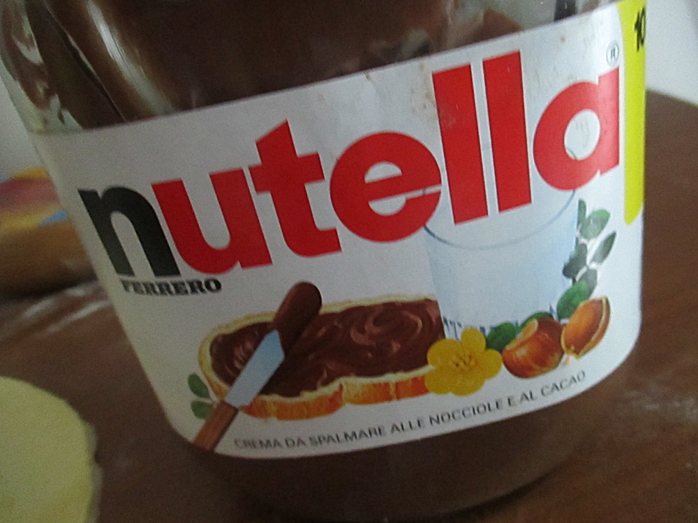 Cozonac floare cu nutella