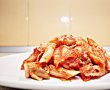 Penne gratinate cu sunca,ciuperci,cascaval si sos de rosii-0