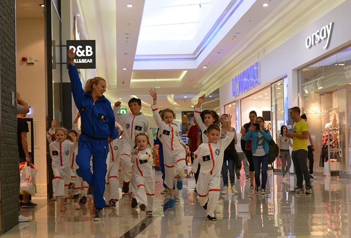 Peste 3000 de copii au trăit experienţa KIDS ON THE MOON  în Ploieşti Shopping City