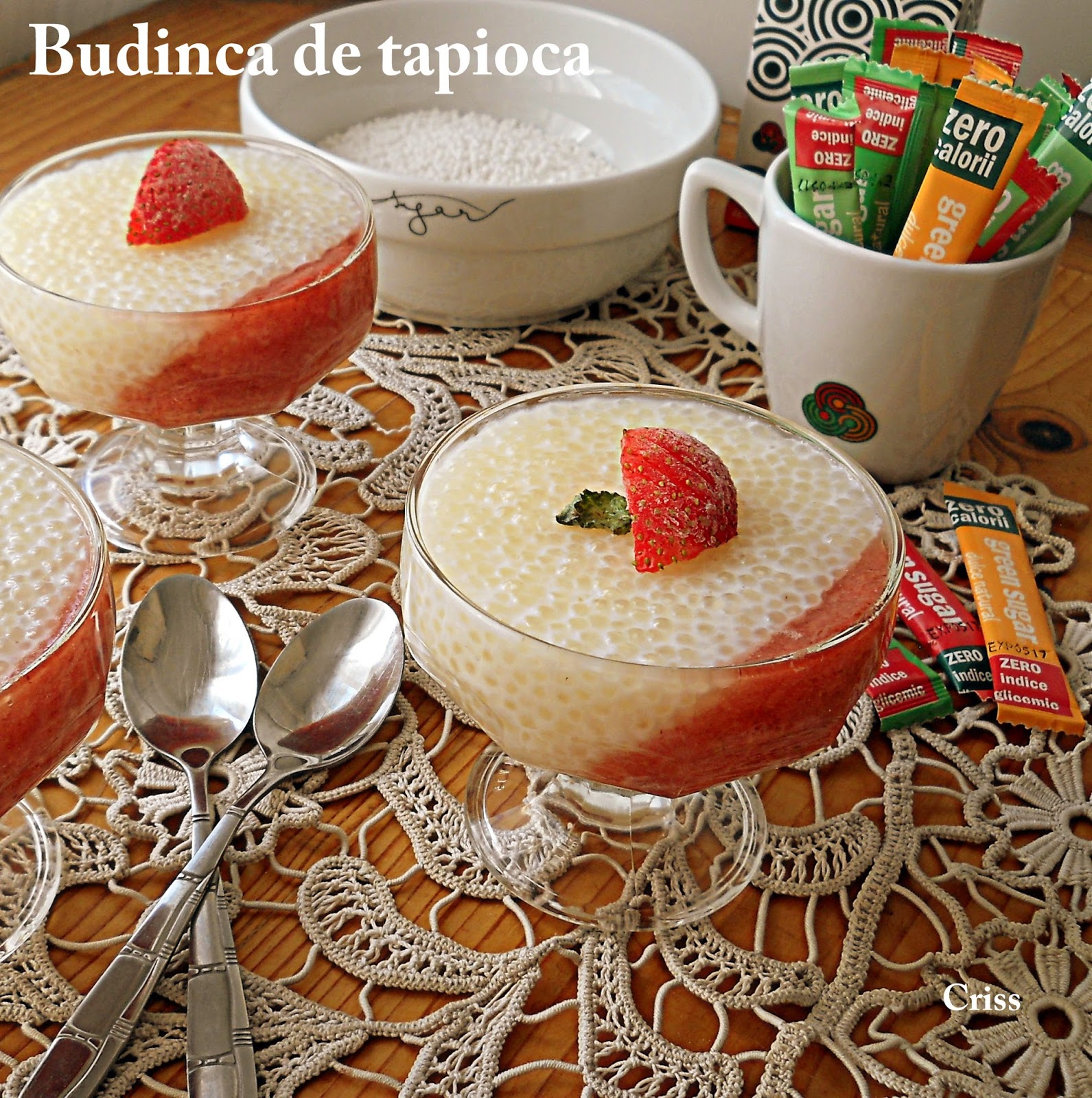 Budinca de tapioca