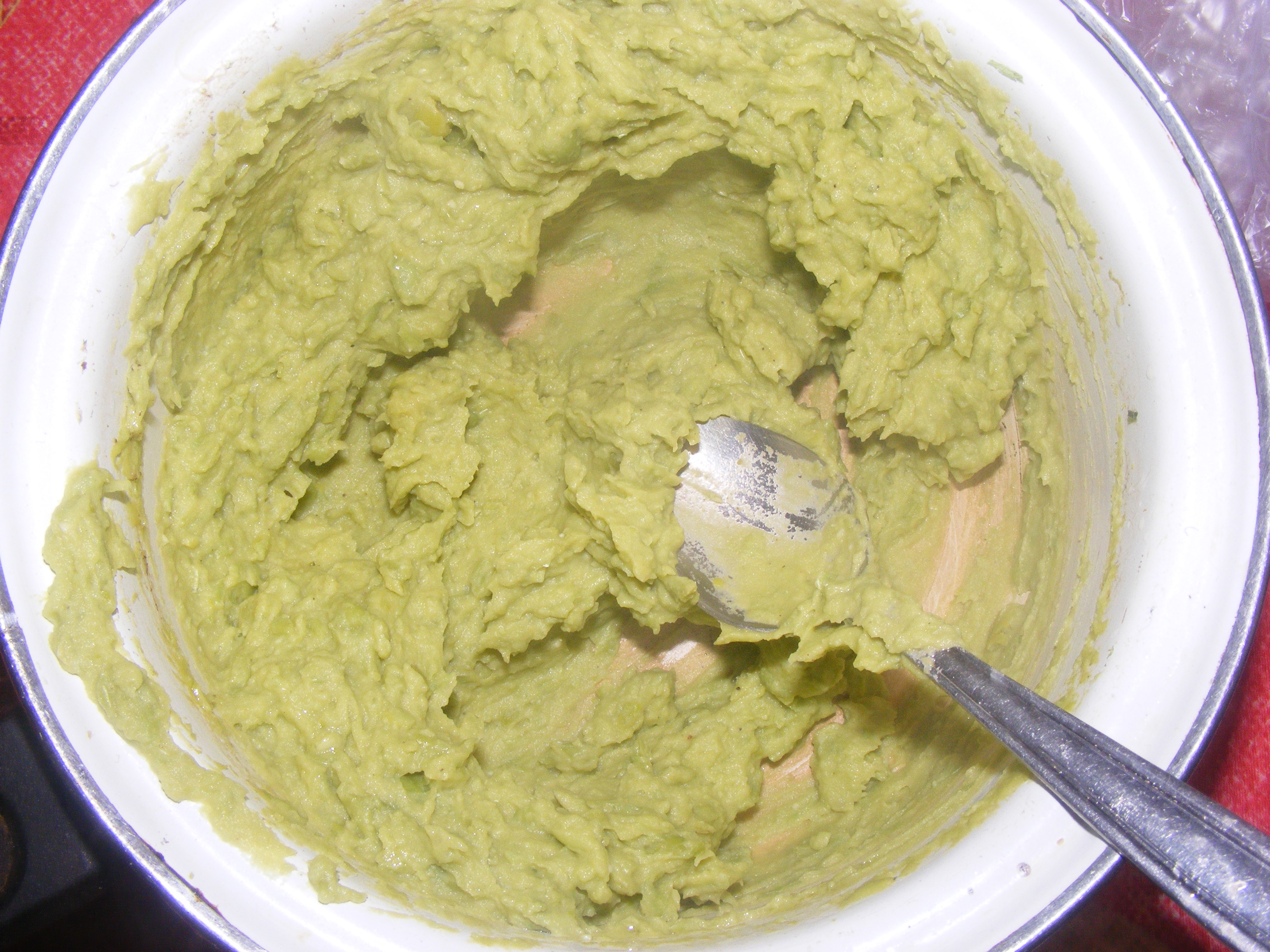 Crema de mazare verde