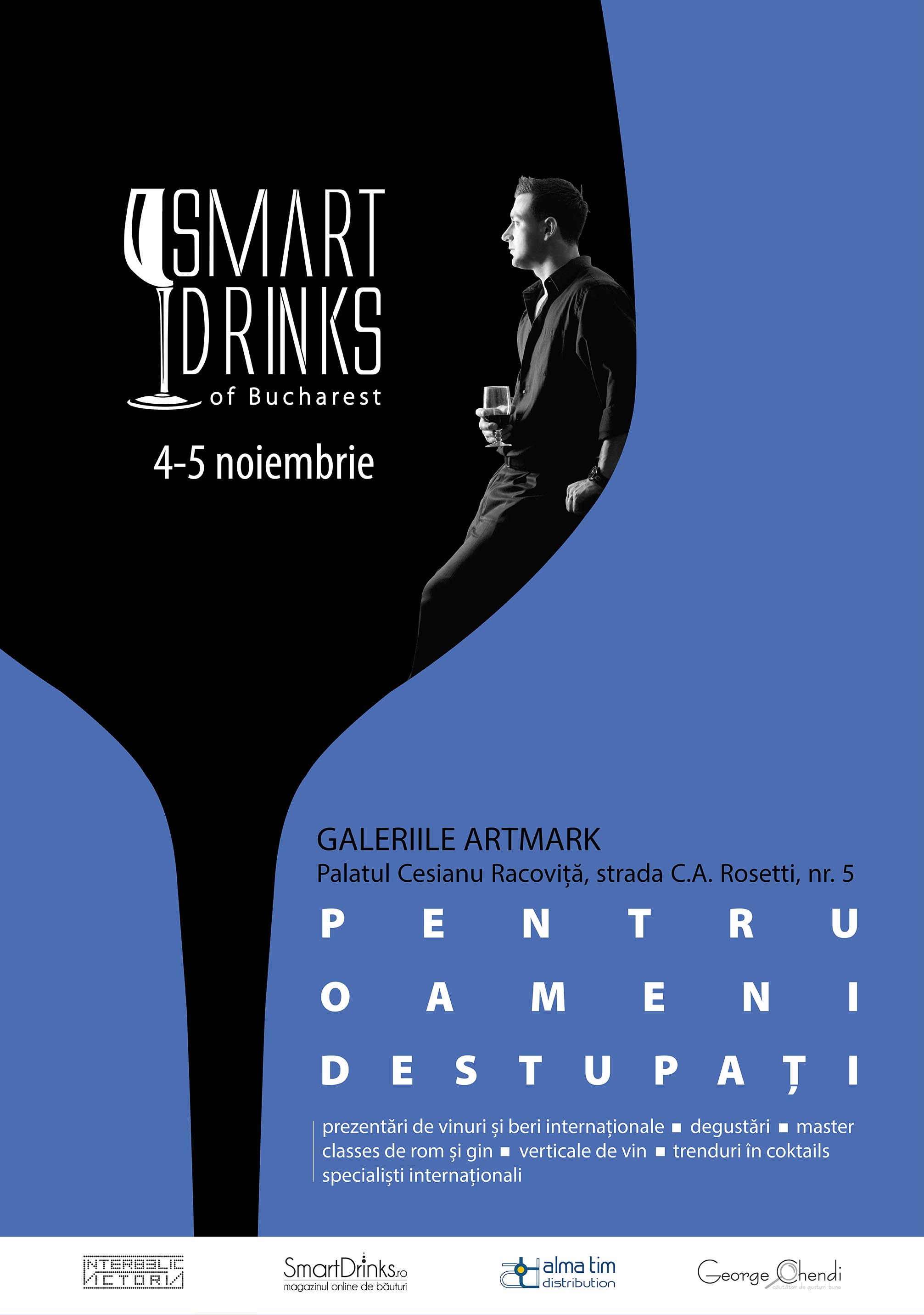 Prima editie SmartDrinks of Bucharest la Galeriile ArtMark