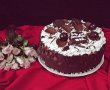 Tort cu ciocolată şi mousse de mascarpone cu lămâie-4