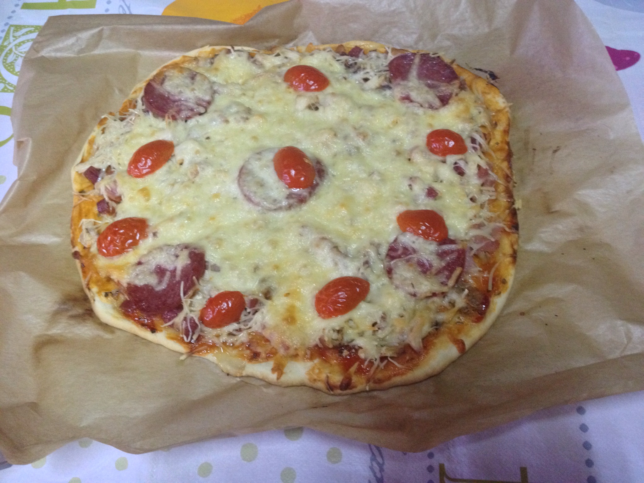 Pizza cu ce ai prin frigider