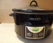 Ciorba dulce-picanta cu ardei copt la slow cooker Crock-Pot 4,7 L-1