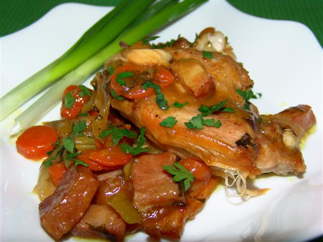 Iepure inabusit - Braised Rabbit