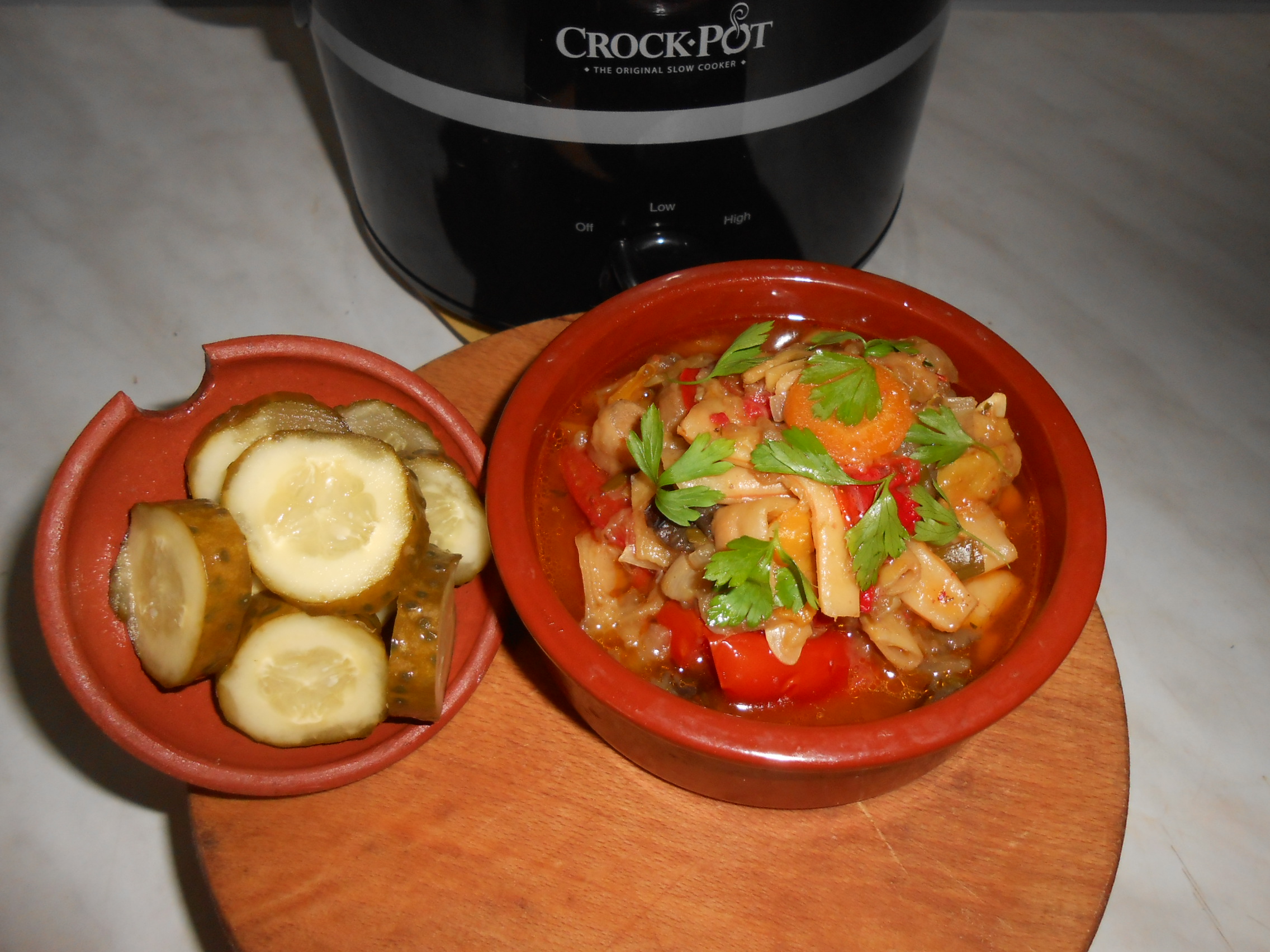 Ghiveci la slow cooker Crock-Pot