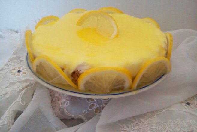 Cheesecake cu lămâie (fără coacere)