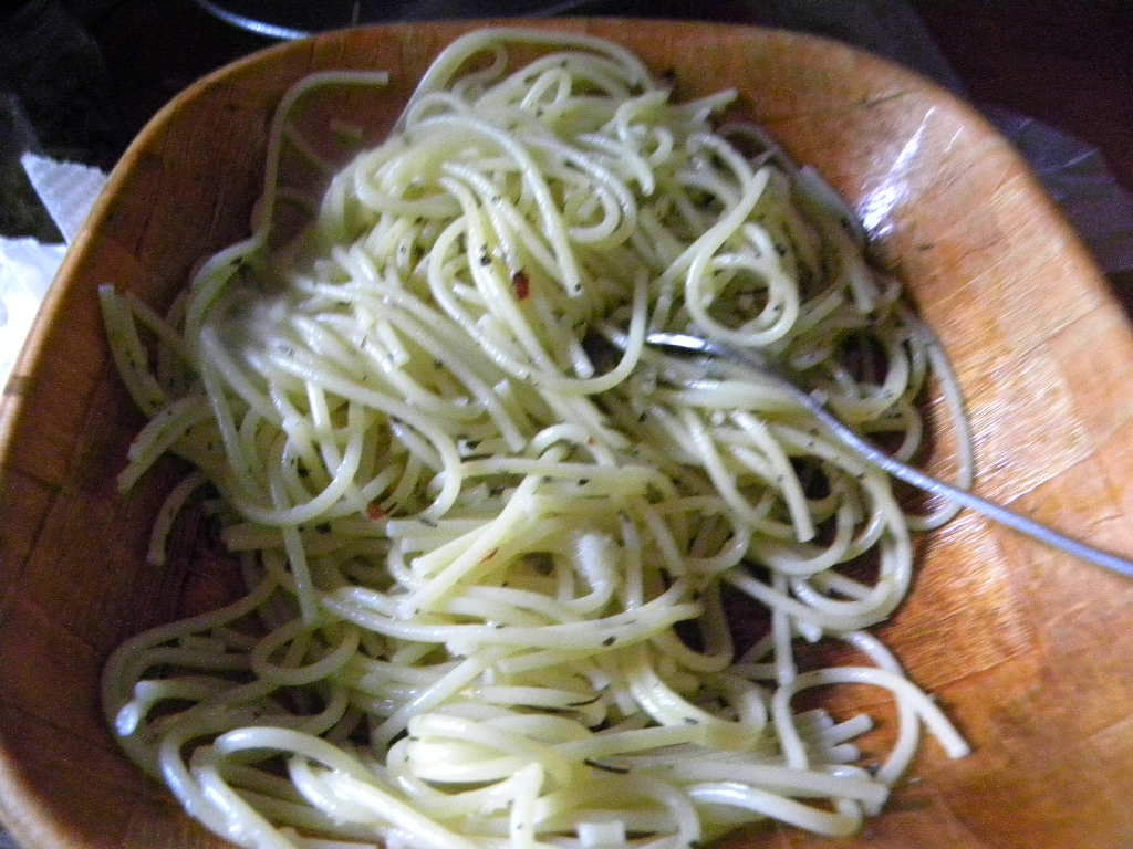 Spaghete cu midii