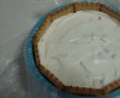 Tort cu crema de iaurt si piersici-5