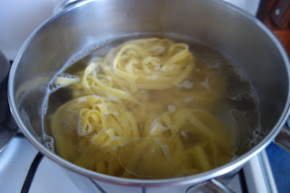 Tagliatelle cu legume