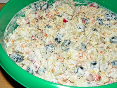 Salata cu legume si maioneza