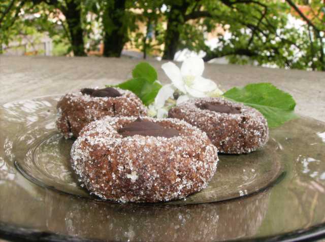 Biscuiti cu gropite delicioase