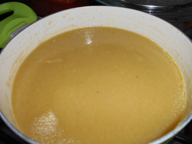 Supa crema de legume cu ardei copt