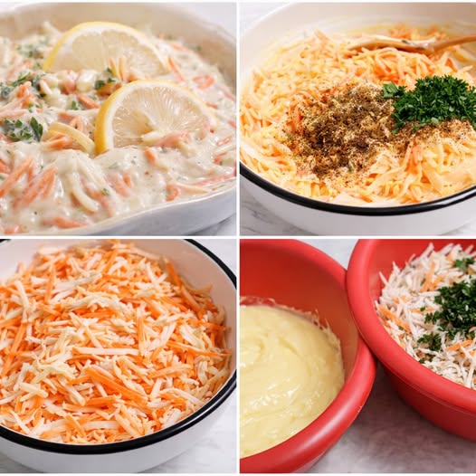 Salata de morcovi cu telina