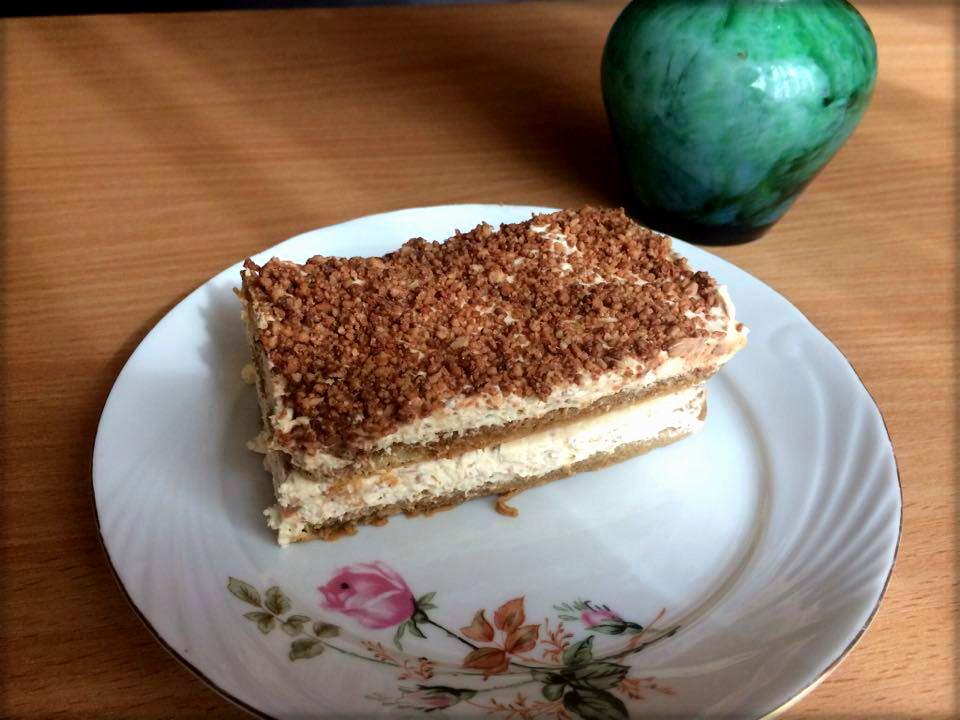 Desert Tiramisu reţetă originală, cu stracciatella