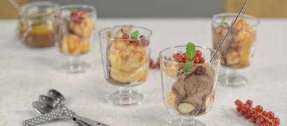 Reteta delicioasa de Profiterol cu crema de vanilie si glazura de ciocolata