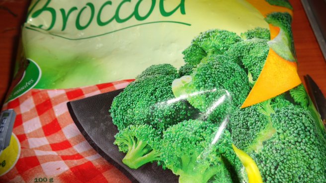 Ciorba cu broccoli si carnat de casa