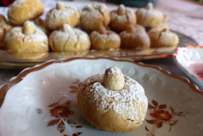 Desert biscuiti cu unt de arahide / Ghriba Lbahla