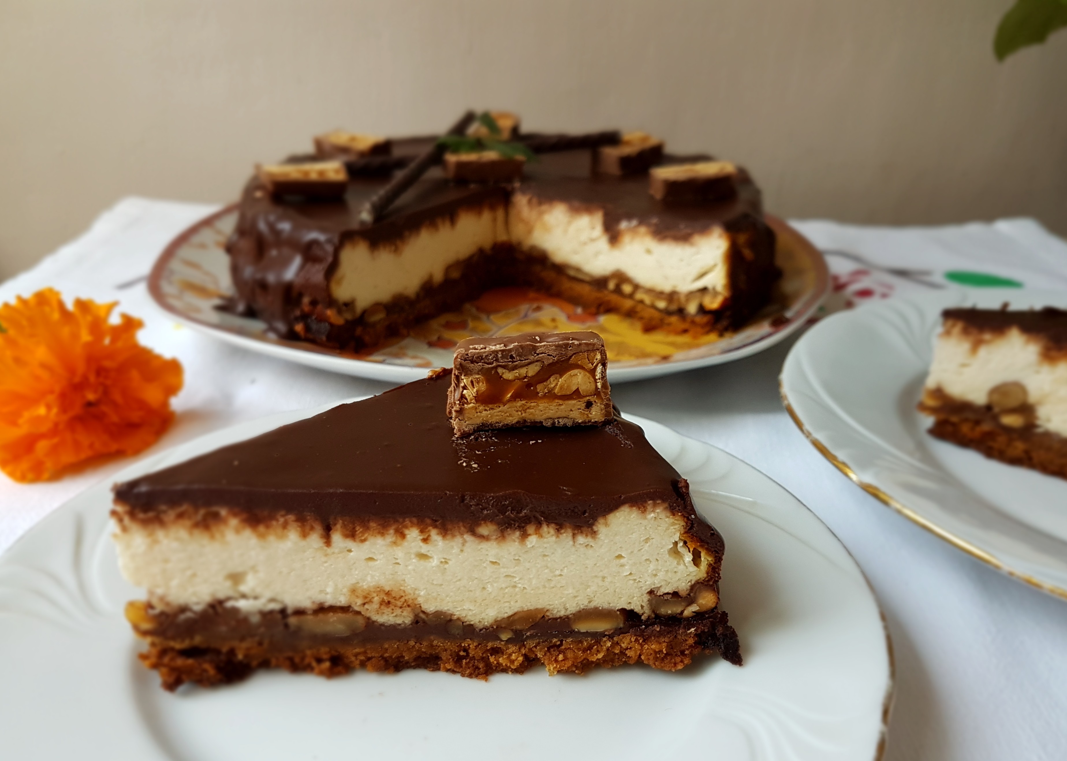 Desert cheesecake Snickers