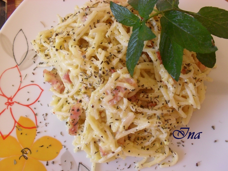 Paste carbonara