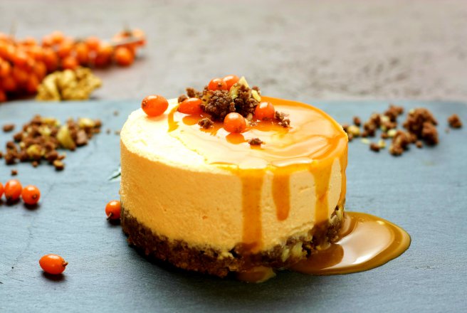 Desert cheesecake cu catina