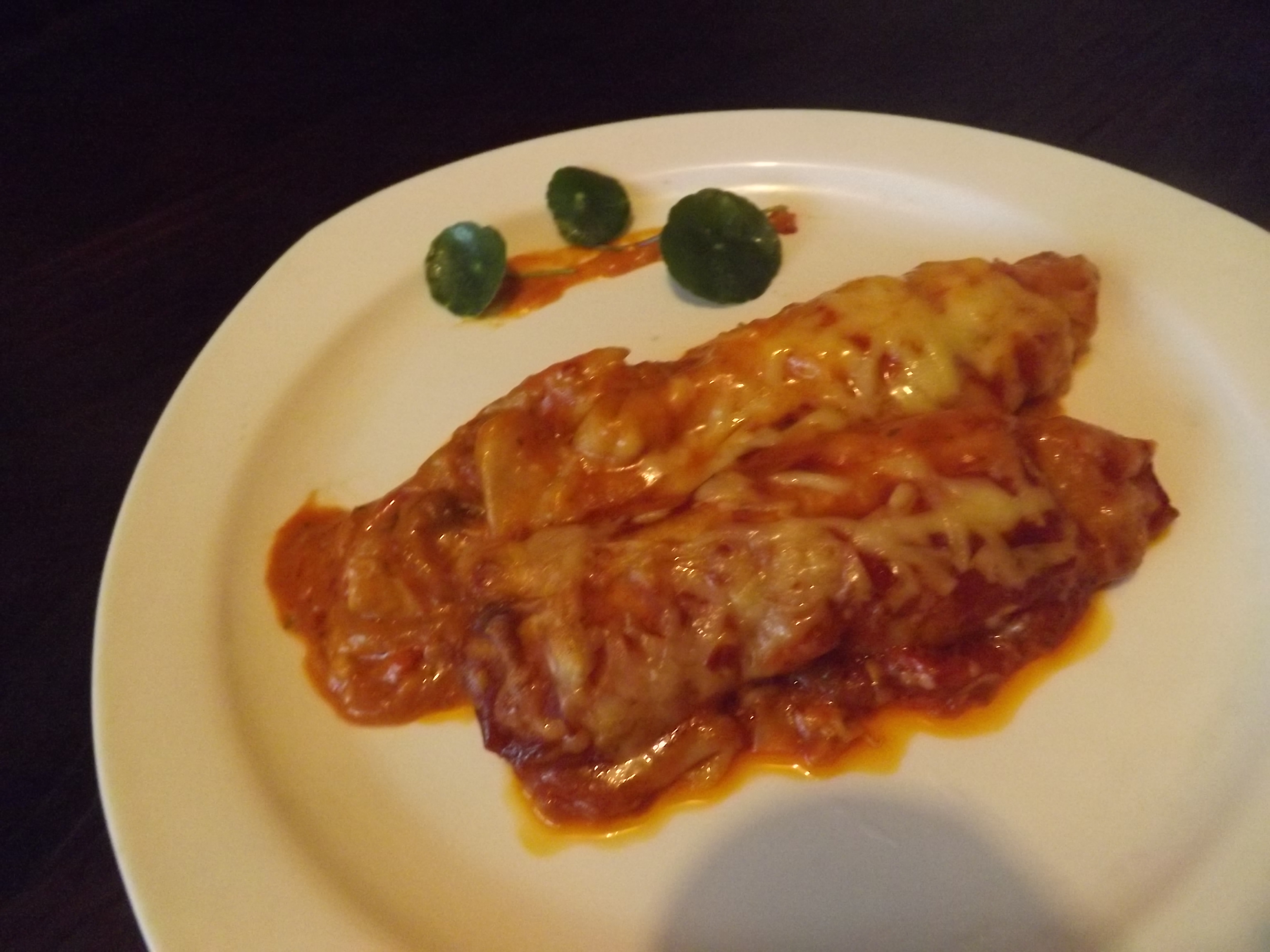 Enchilada cu carne de pui