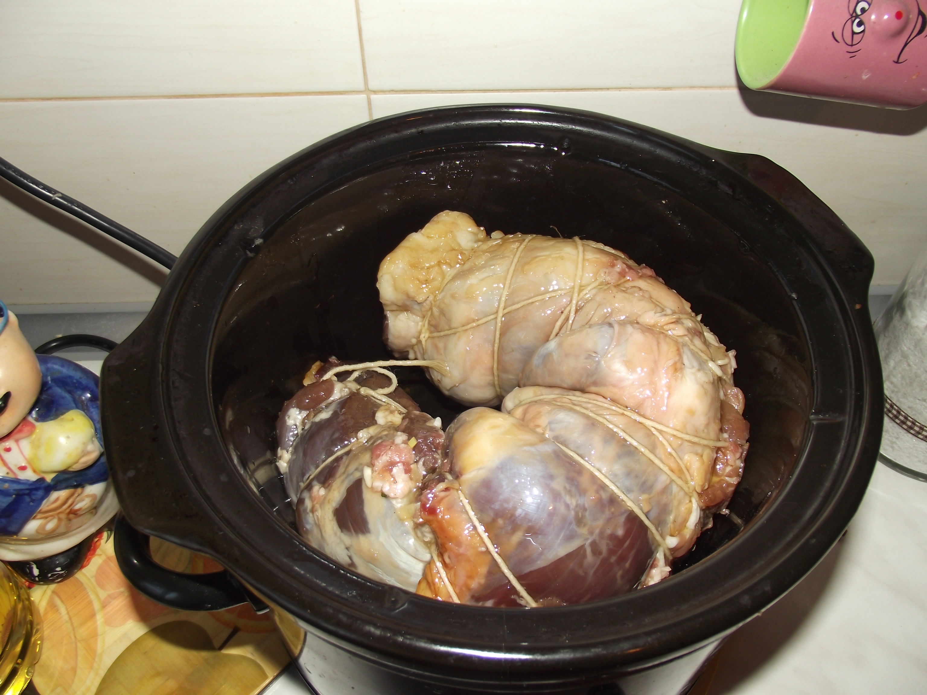 Rulada de porc la slow cooker Crock-Pot