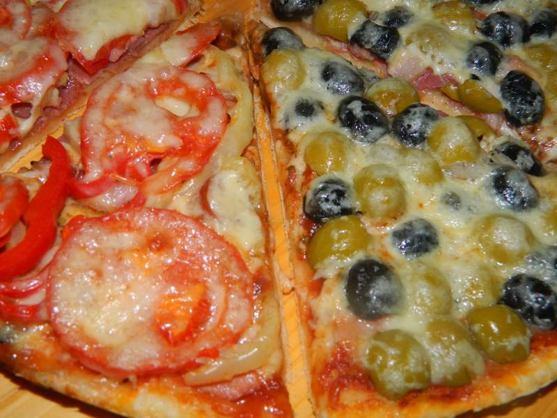 Pizza patru in una