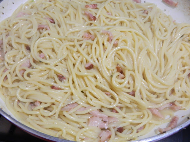 Spaghetti carbonara