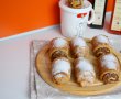 Desert strudel cu aluat fraged de casa, umplutura de mar si crema de vanilie-13