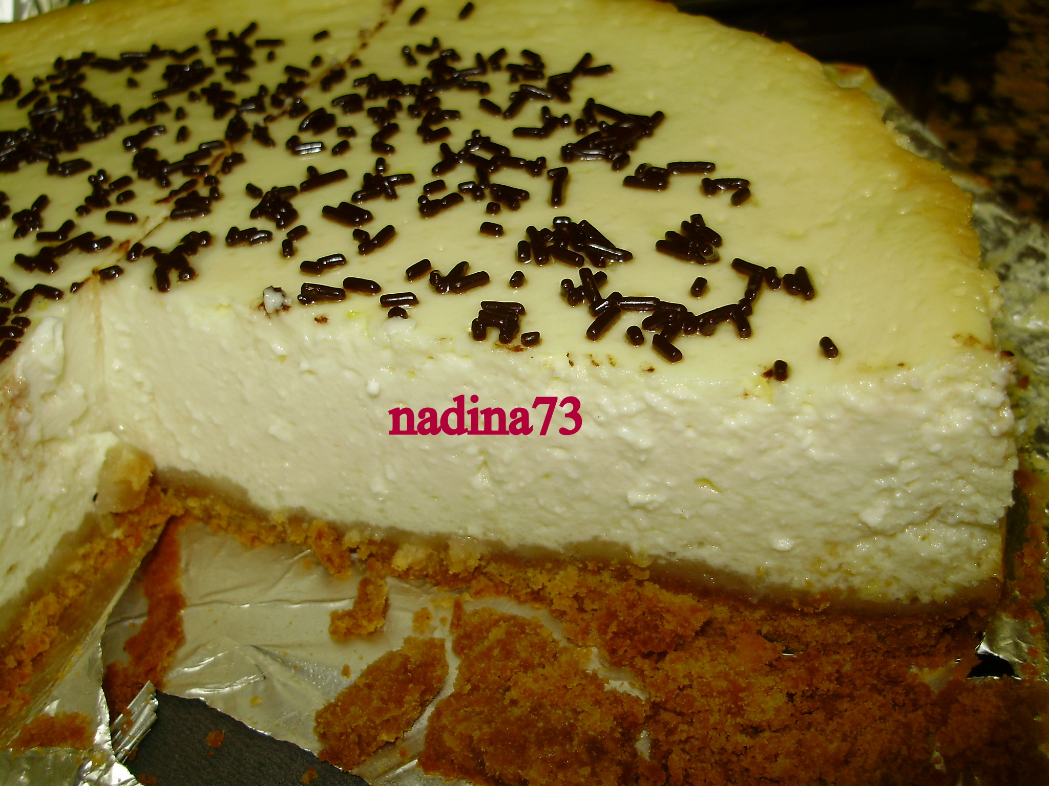 Cheesecake simplu