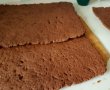 Desert prajitura cu foi de cacao si crema cu lapte condensat-5