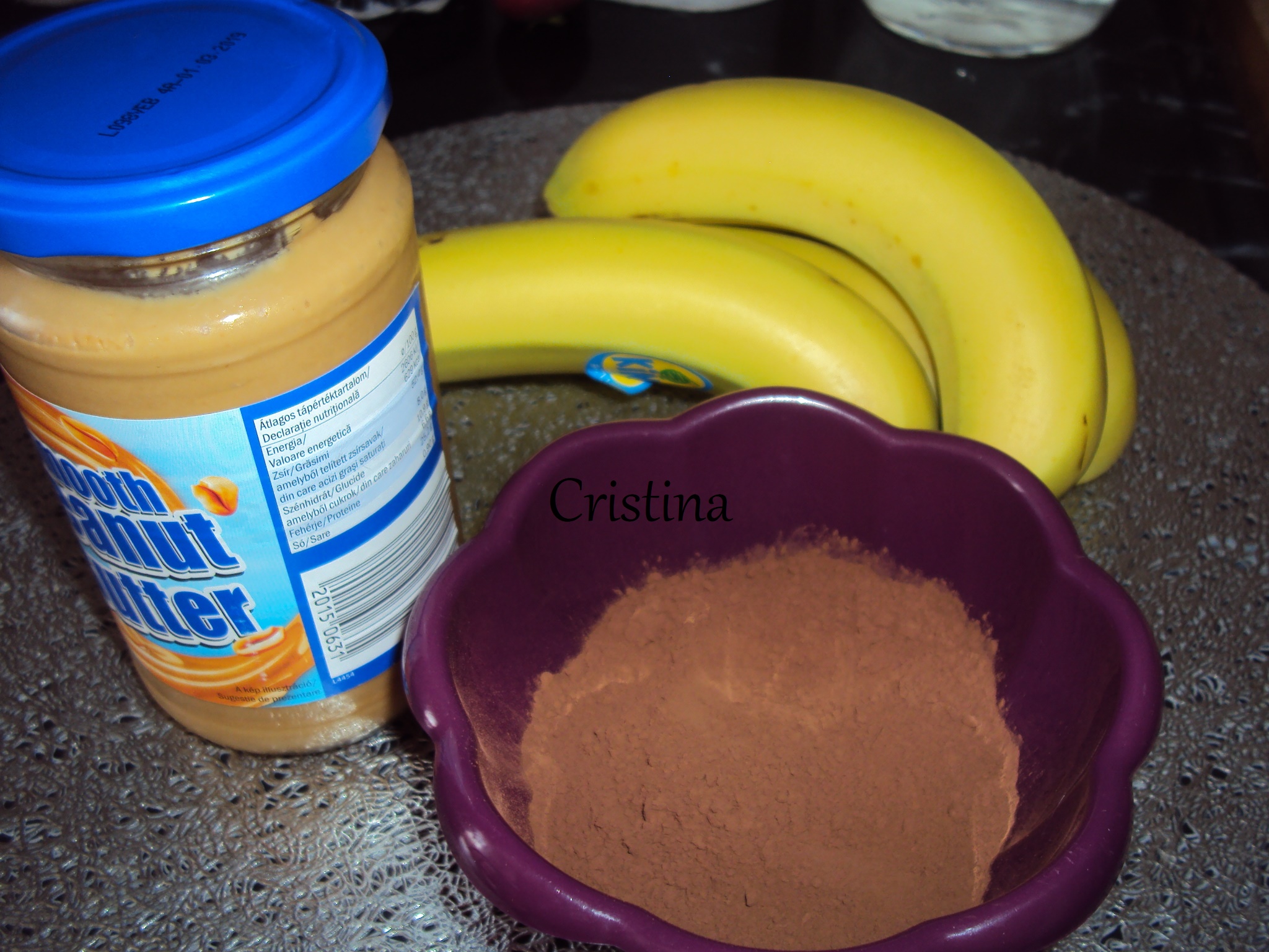 Crema de banane cu cacao