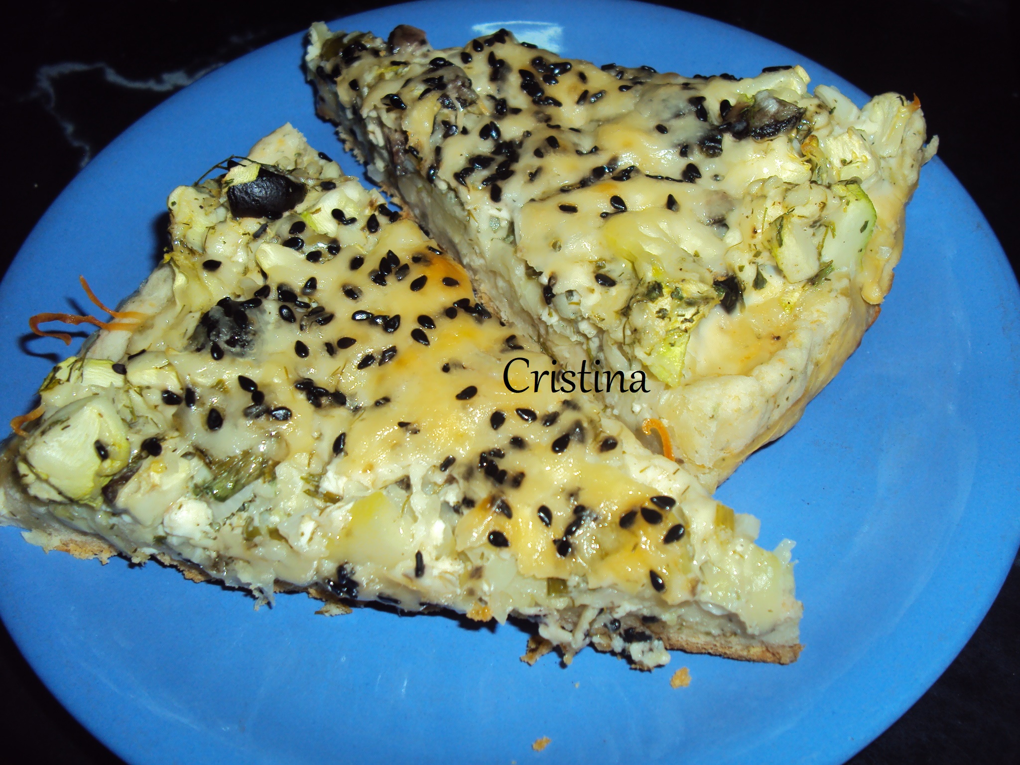 Quiche cu dovlecel