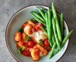 Gnocchi de casa pufosi in sos de rosii, Gorgonzola si Pancetta-12